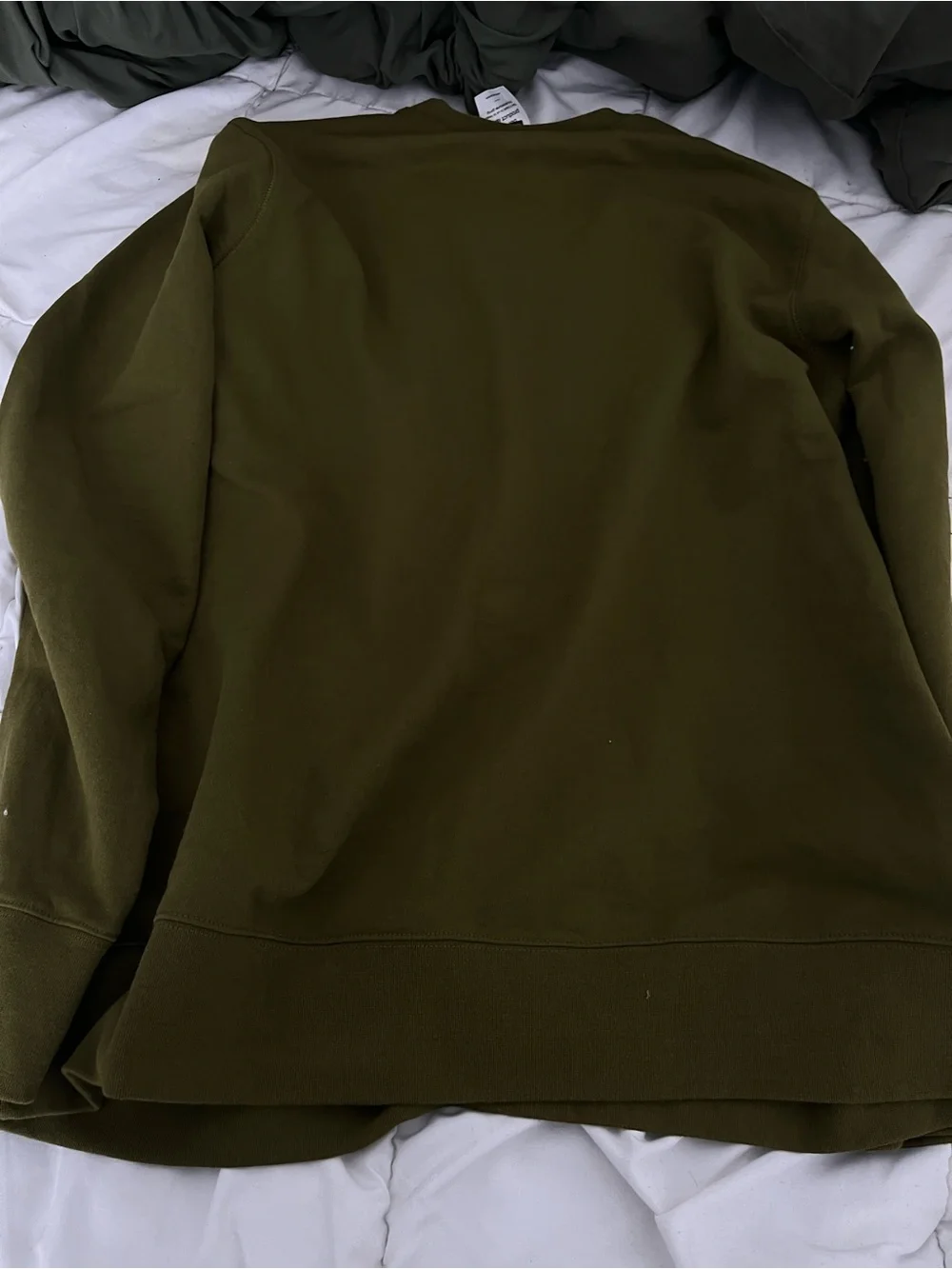 The North Face Olive Green Crewneck Sweatshirt